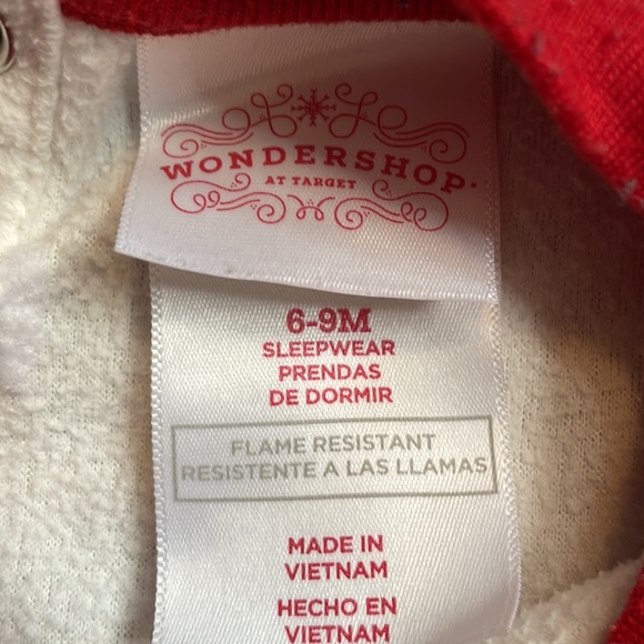 Polar Bear fleece sleeper size 6-9mth - Picture 5 of 6